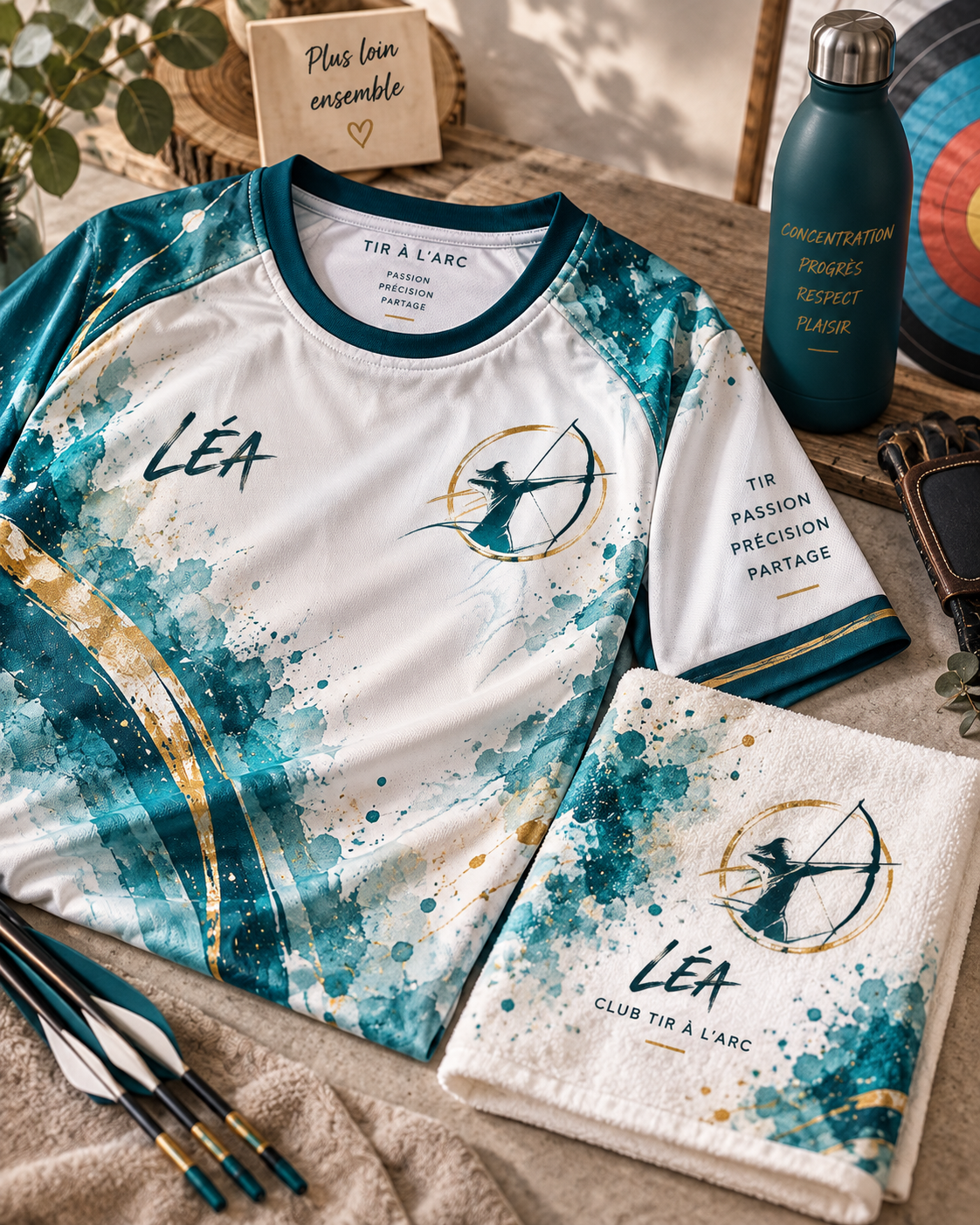 Exemple de maillot personnalisé pour club